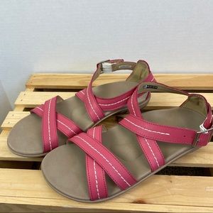 Spenco pink sandals‎ size 9